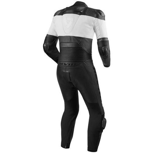 Men's Black and White biker suit TheJacketFactory