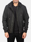Men's Hooded Bomber Jacket TheJacketFactory