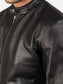 Men's Leather Bomber Jacket TheJacketFactory