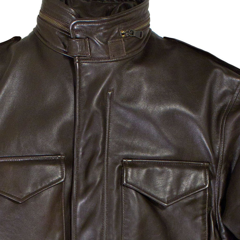 Men's Leather M-65 Jacket TheJacketFactory
