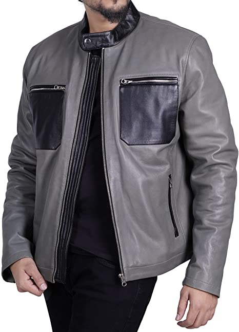 Men's Motorcycle Leather Jacket TheJacketFactory