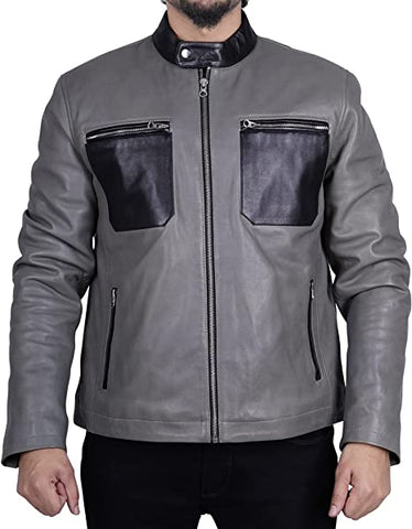 Men's Motorcycle Leather Jacket
