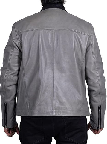 Men's Motorcycle Leather Jacket