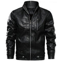 Men's Retro Leather Motorcycle Jacket TheJacketFactory