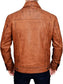 Men's Trucker Leather Jacket TheJacketFactory
