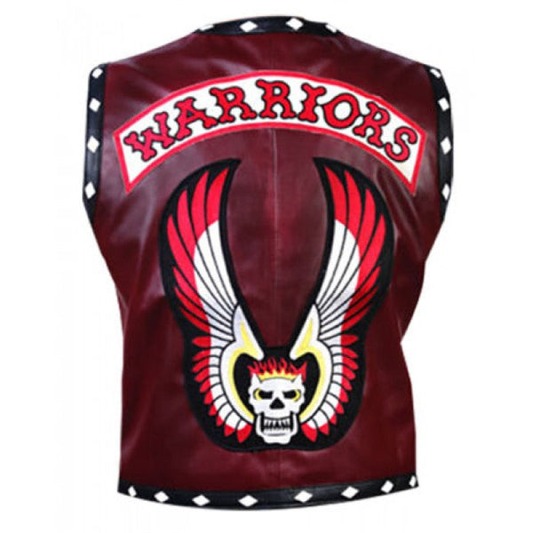 Men's Warrior Leather Vest TheJacketFactory