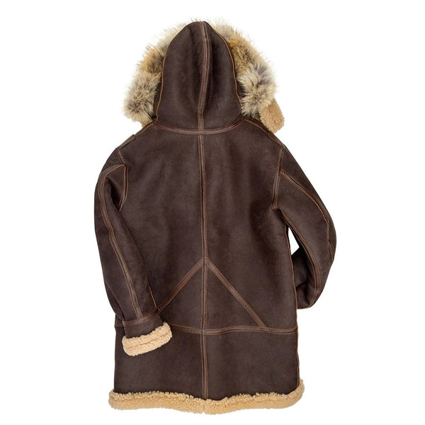 Mens-B-7-Aleutian-WWII-Sheepskin-Bomber-Jacket