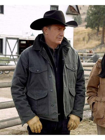 Mens Yellowstone Cotton Jacket TheJacketFactory
