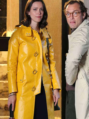 Rebecca Hall Yellow Coat