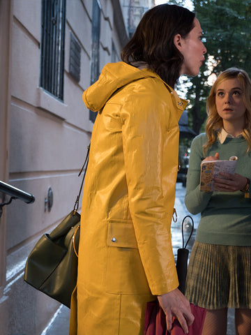 Rebecca Hall Yellow Coat