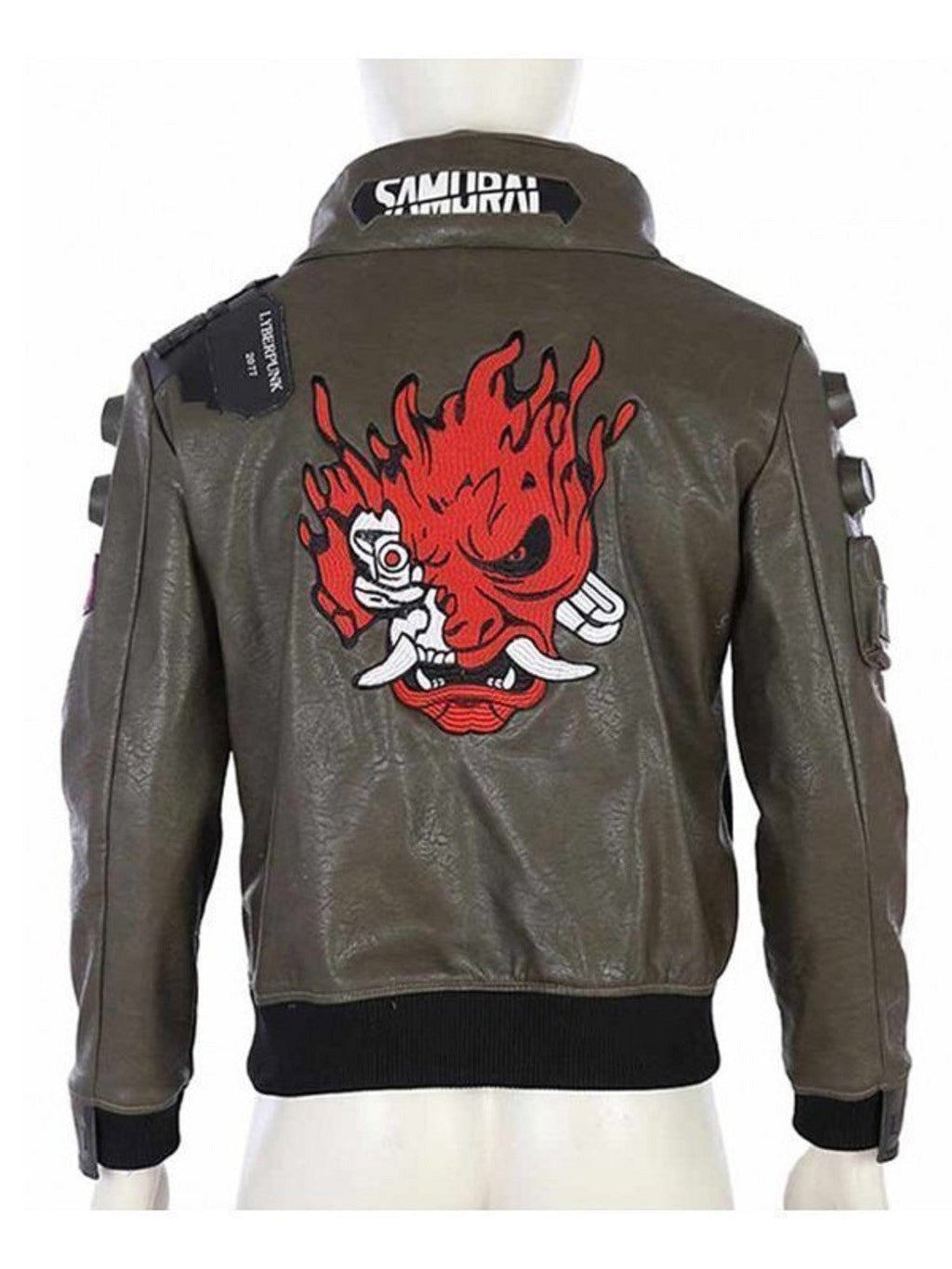 Samurai Cyberpunk 2077 Jacket TheJacketFactory