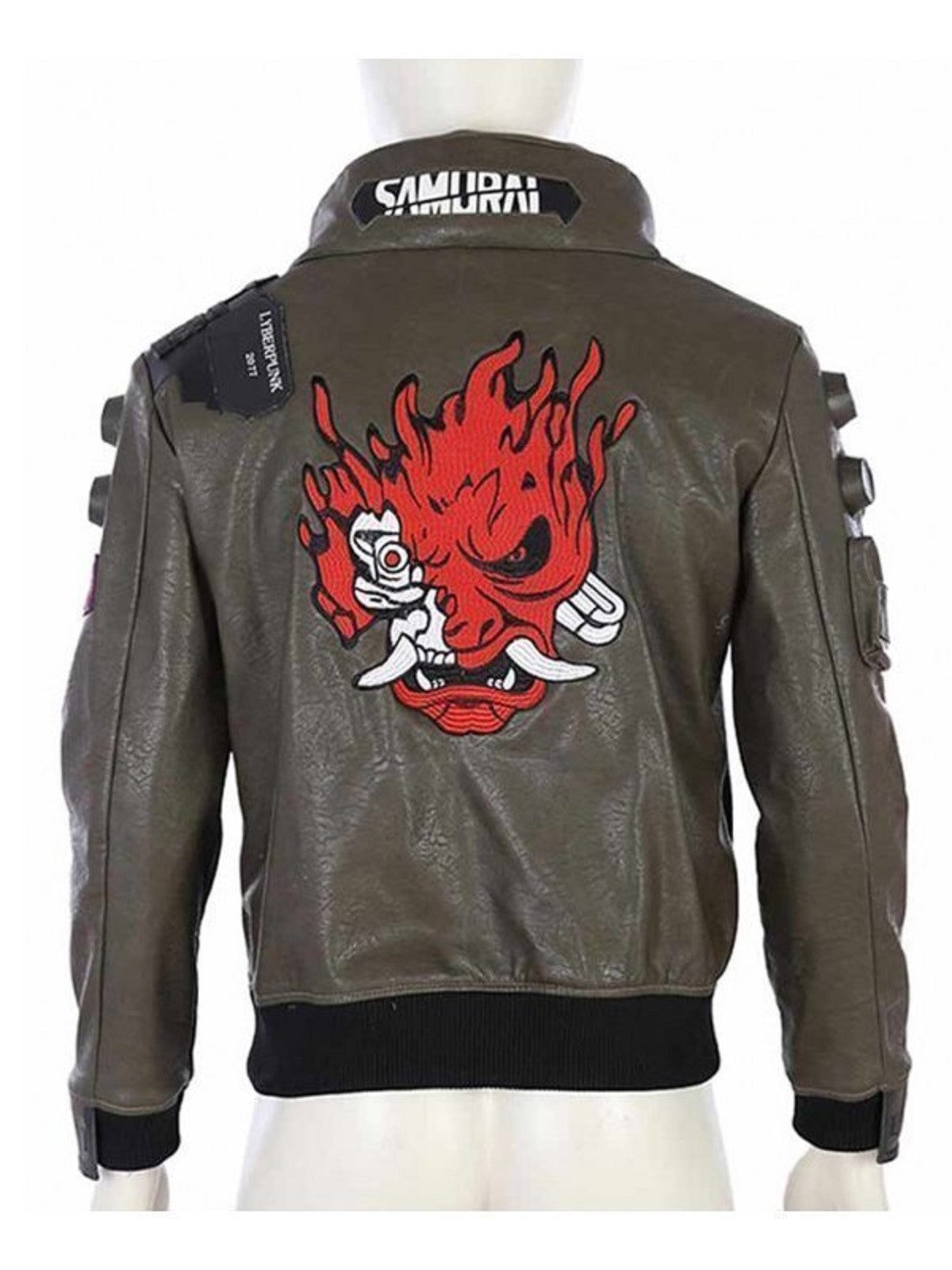 Samurai Cyberpunk 2077 Jacket TheJacketFactory