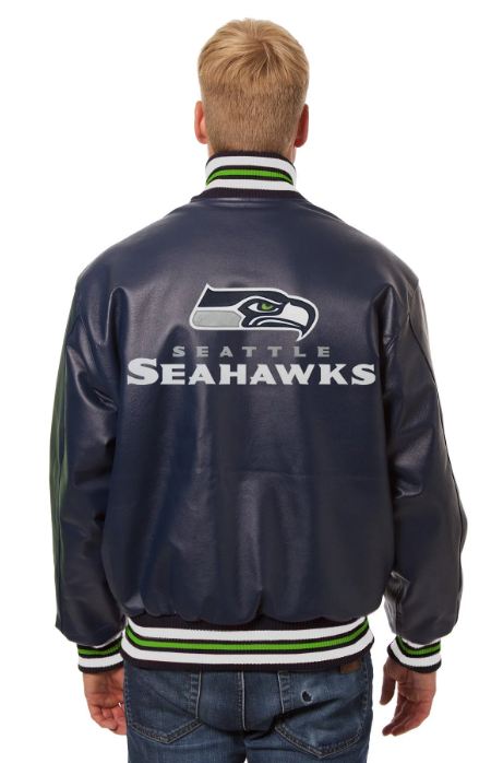 Seattle Seahawks Leather Jacket TheJacketFactory