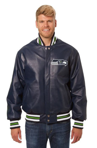 Seattle Seahawks Leather Jacket