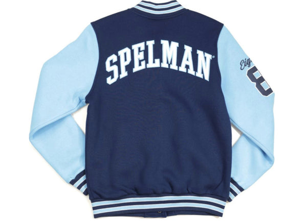 Spelman College Navy and Light Blue Fleece Jacket