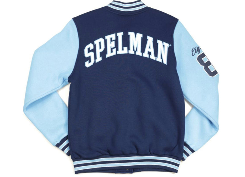 Spelman College Navy and Light Blue Fleece Jacket