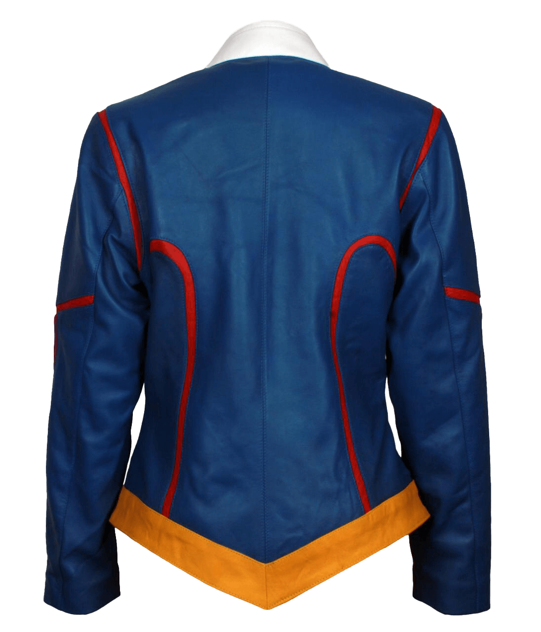 Super Girl Melissa Benoist Blue Leather Jacket