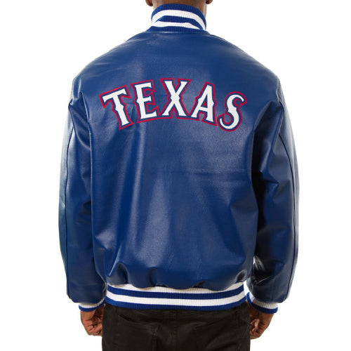 Texas Rangers Leather Jacket TheJacketFactory