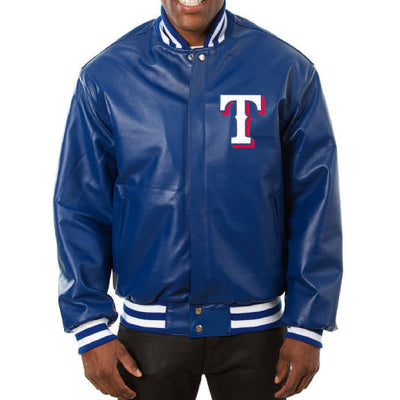 Texas Rangers Leather Jacket