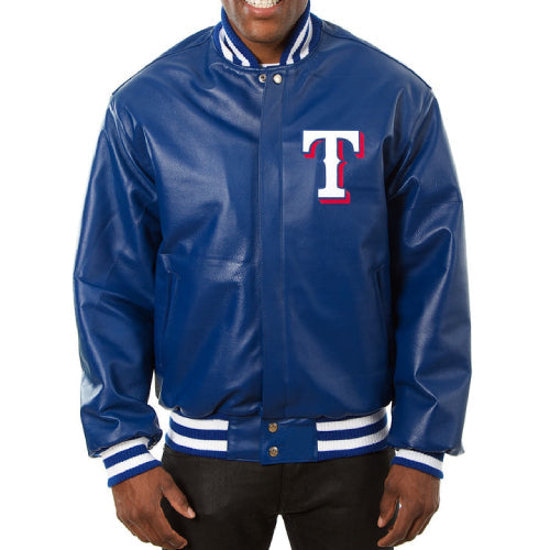 Texas Rangers Leather Jacket