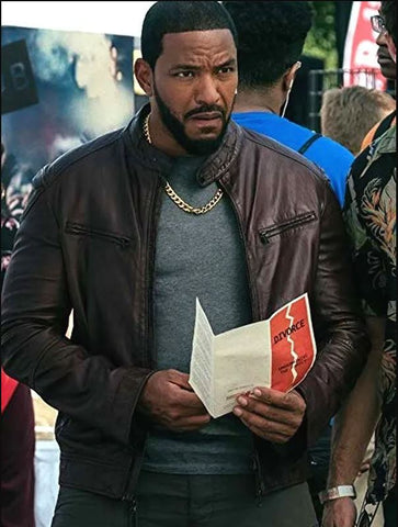 The Boys Laz Alonso Leather Jacket