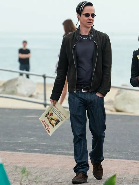 The Sandman Hal Carter Suede Leather Jacket