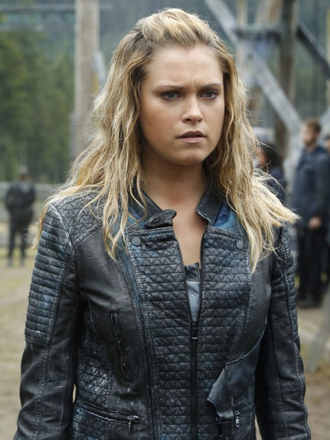 The100 Eliza Leather Jacket