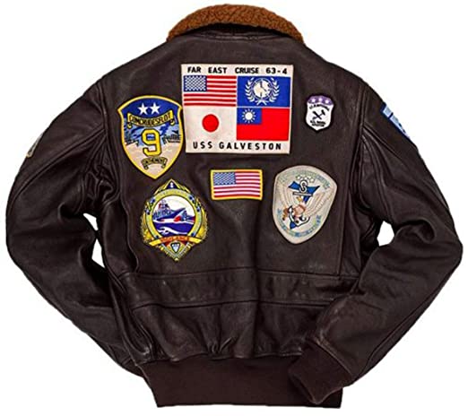 Tom Cruise Top Gun Leather Jacket TheJacketFactory