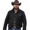 Yellowstone Black Cotton Jacket TheJacketFactory