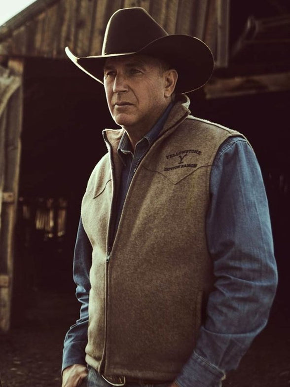 Yellowstone Kevin Costner Vest TheJacketFactory