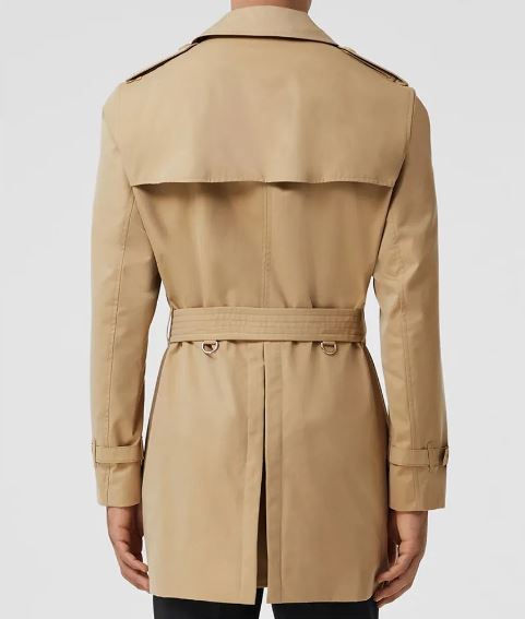 Cotton Mid-Length Trench Coat