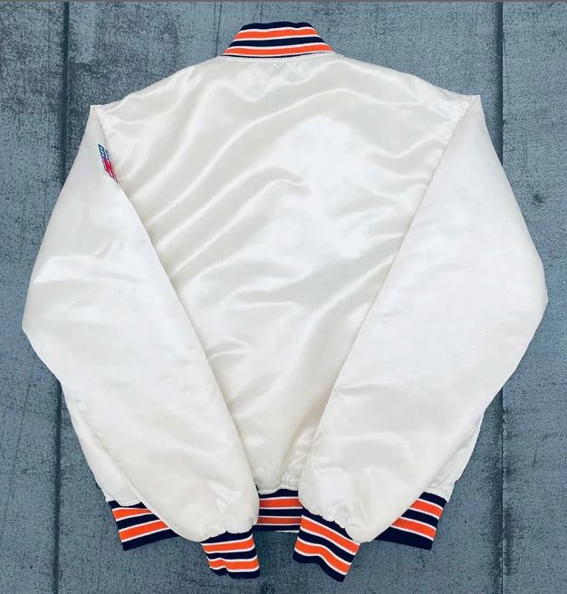 1980’s Chicago Bears Cream Bomber Jacket