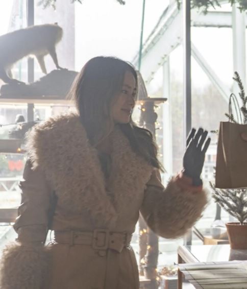 dexter-new-blood-jamie-chung-fur-trim-jacket