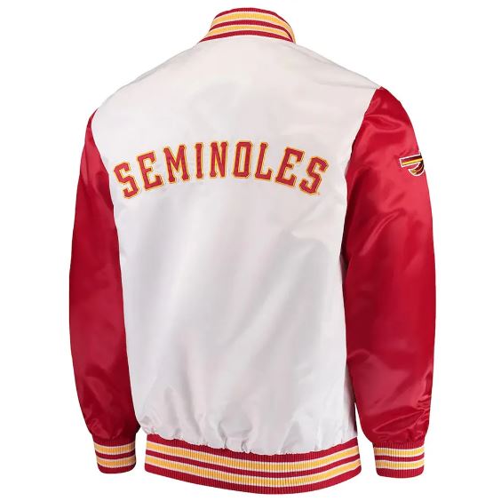 The Rookie Florida State Seminoles Red and White Jacket