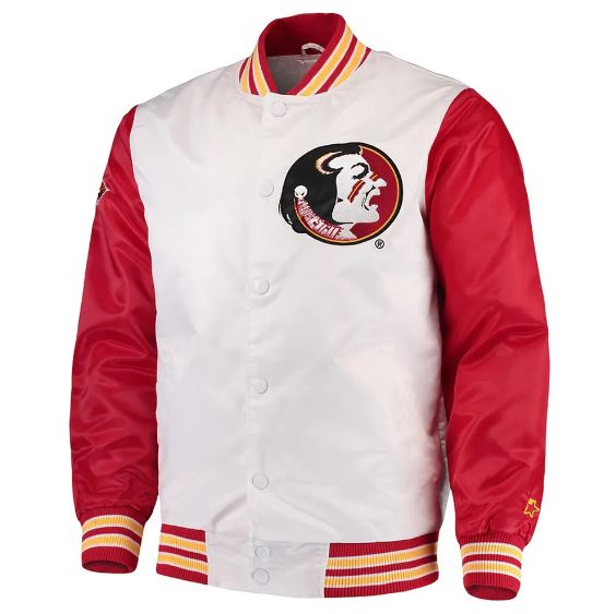 The Rookie Florida State Seminoles Red and White Jacket