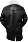 Men's B3 Bomber RAF Aviator Flying Flight Overcoat Coat Vintage Real Leather Jacket