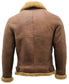 Men's Brown B3 Sheepskin Aviator Jacket