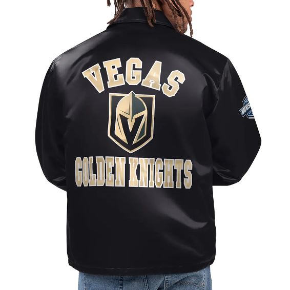 Las Vegas Golden Knights Option Route Coaches Jacket