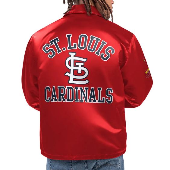 St. Louis Cardinals Option Route Coaches Jacket