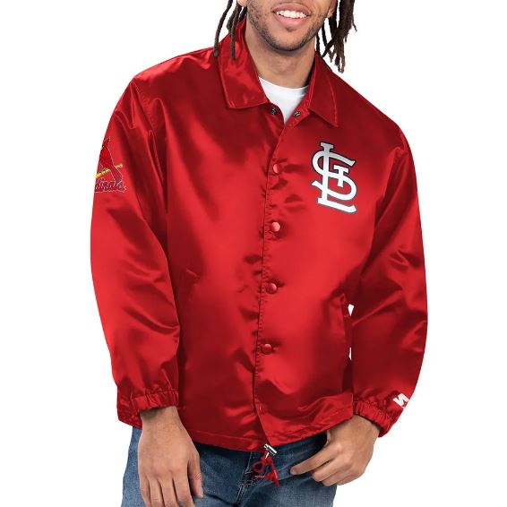 St. Louis Cardinals Option Route Coaches Jacket