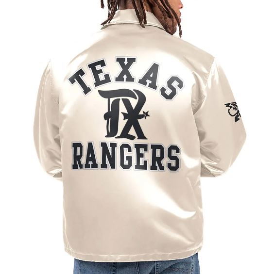 Texas Rangers Option Route Coaches Jacket