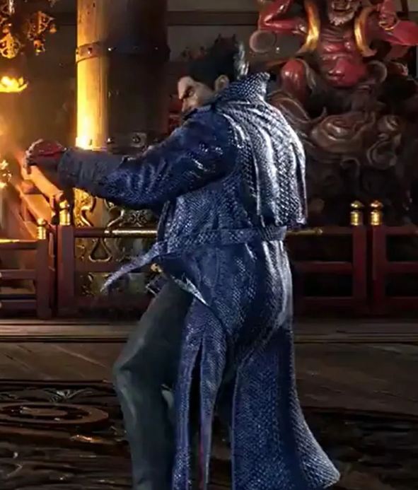ジャケット・アウター Kazuya Tahara Tekken 8 Kazuya Mishima Purple Coat