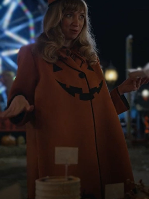 The Curse Of Bridge Hollow 2022 Lauren Lapkus Orange Halloween Coat