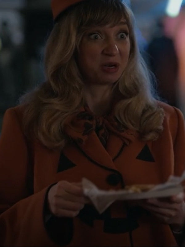 The Curse Of Bridge Hollow 2022 Lauren Lapkus Orange Halloween Coat