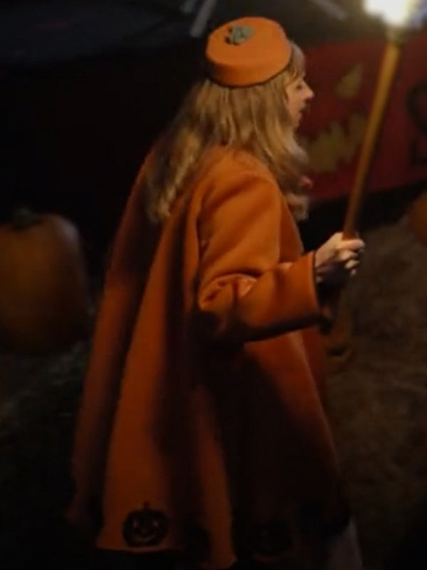 The Curse Of Bridge Hollow 2022 Lauren Lapkus Orange Halloween Coat